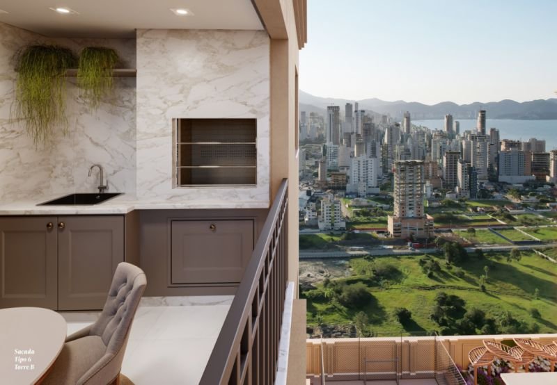 Apartamento em Balneário Perequê, Porto Belo
