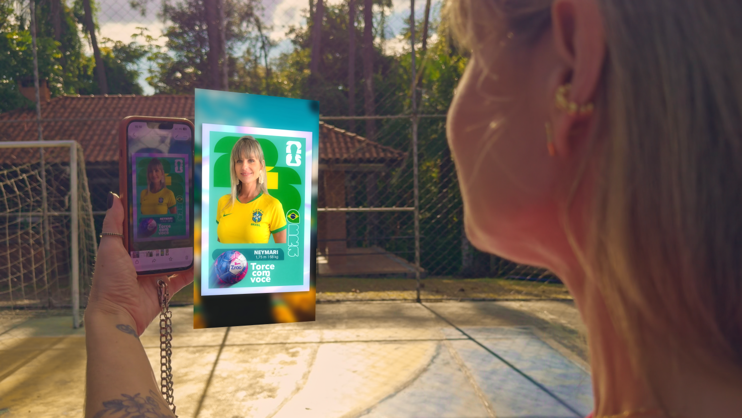 Crie sua figurinha da Zroo e entre para o álbum da maior torcida de Blumenau
